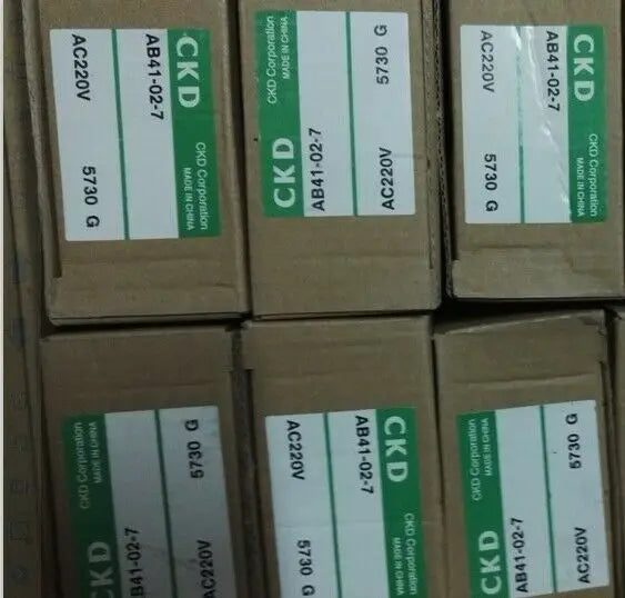 1PC  NEW   CKD  AB41-02-7-AC220V   AB41-02-7   AC220V  free  shipping