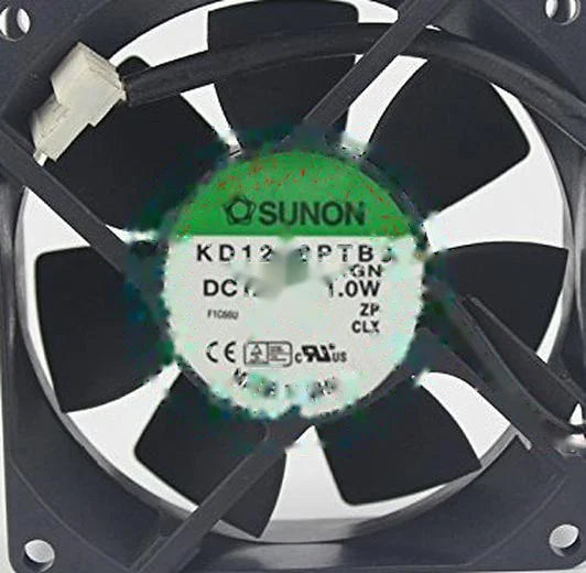 1pc new fan KD1208PTB3 DC12V SUNON 80*80*25 freeship