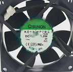1pc new fan KD1208PTB3 DC12V SUNON 80*80*25 freeship