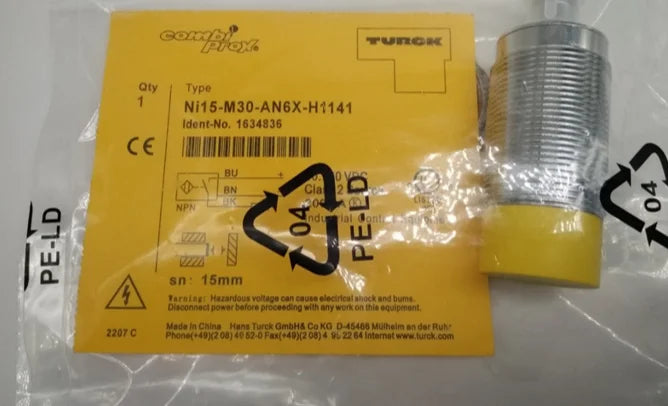 NI15-M30-AN6X-H1141 1PC New TURCK Sensors free ship