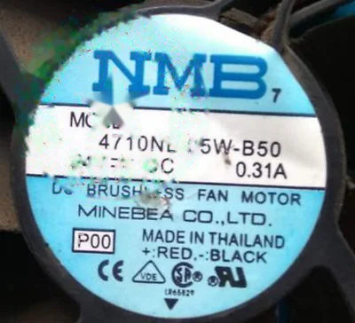 1pc fan new 4710NL-05W-B50 DC24V 0.31A NMB 929232