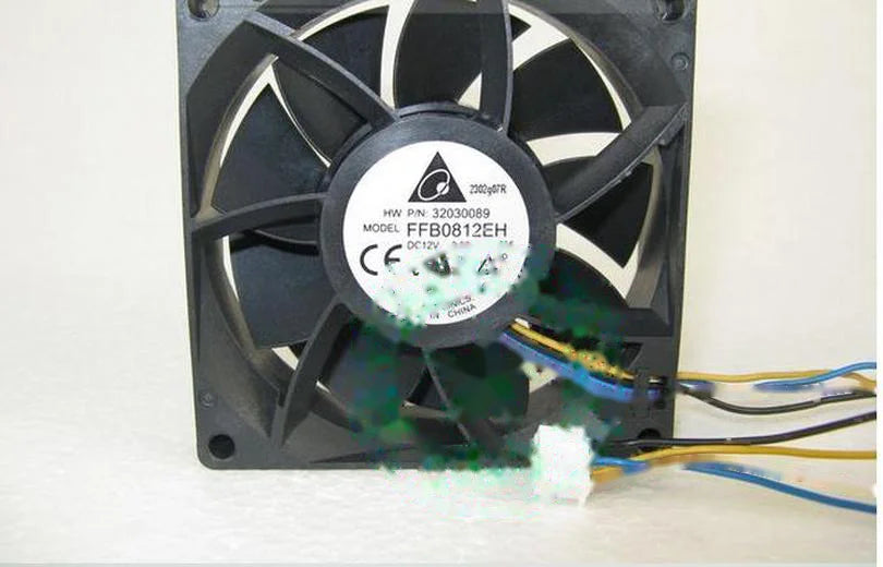 1pc new fan FFB0812EH DC12V 0.80A DELTA 80*25 freeship