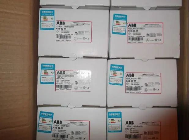 A63-30-11 A63 30 11 220VAC New in Box ABB Contactor free shipping