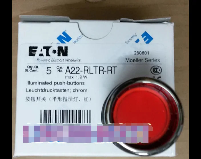 1PC NEW EATON MOELLER A22-RLTR-RT free shipping