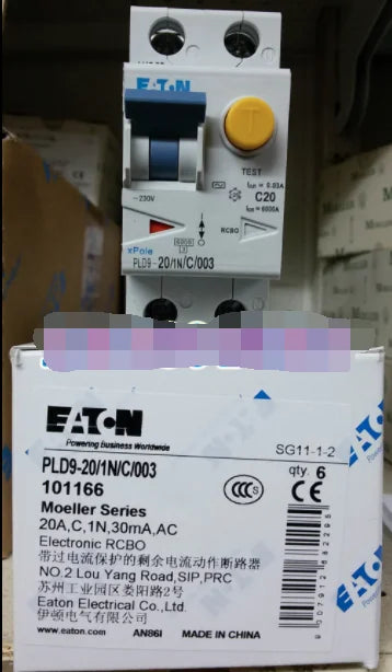 1PC NEW EATON MOELLER PLD9-20/1N/C/003 free shipping