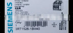 1PC  NEW   SIEMENS   3RT1526-1BM40  DC220V  free shipping