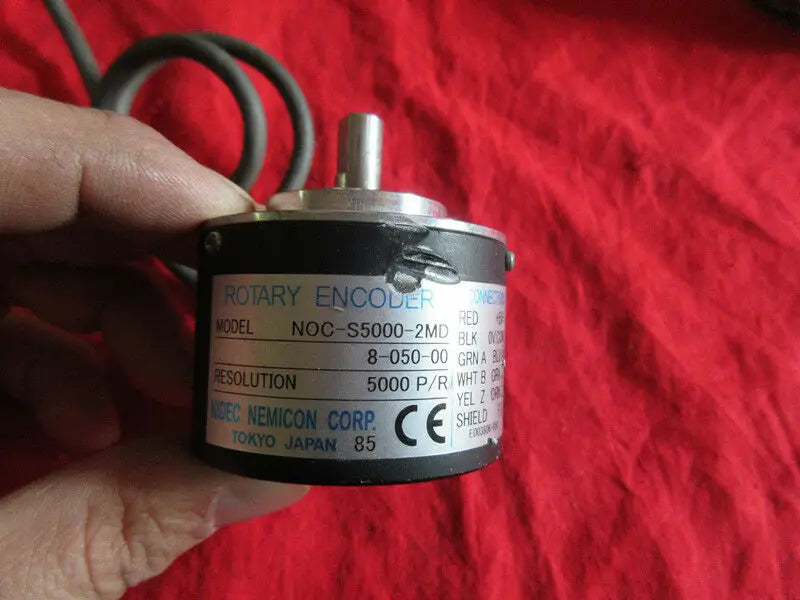 USED NEMICON NOC-S5000-2MD NOCS50002MD Encrypted Incremental Encoder