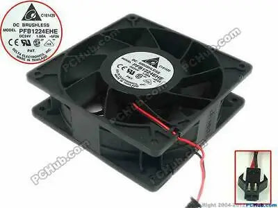 1pc new Delta PFB1224EHE 12038 DC 24V 1.08A 37KW