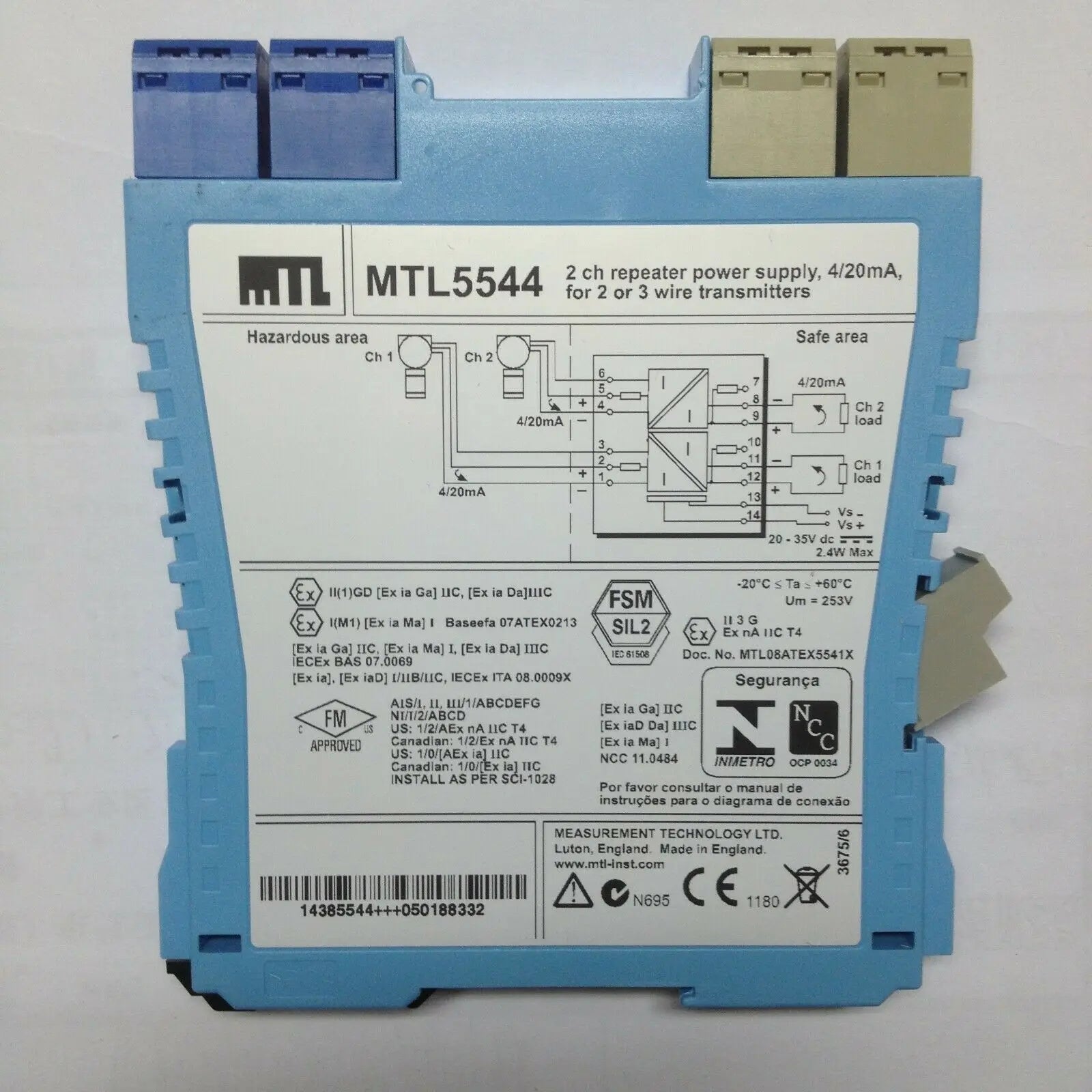 1PC new in box MLT MTL5544
