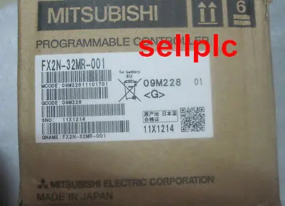 New In Box Mitsubishi FX2N-32MR-001 PLC