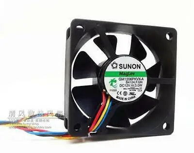 1pc new SUNON GM1206PKVX-A 6CM6020 4 CPU 12V 3.0W