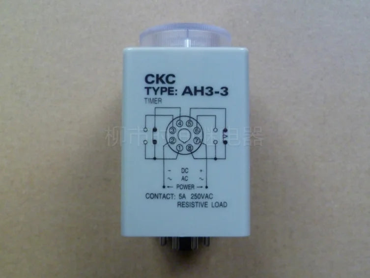 AH3-3 AH33 AC220V 1pcs New ANLY Time Delay Relay free shipping
