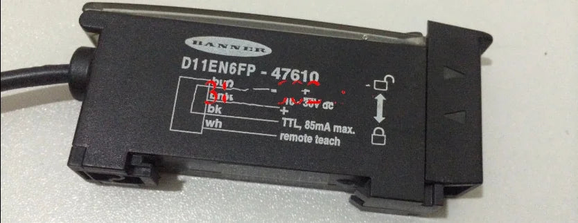 New  banner  D11EN6FP-47610  Photoelectric sensor fiber amplifier  free shipping