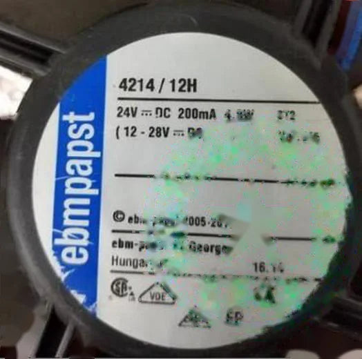 1pc new fan 4214/12H 24V 200MA 4.8W 4214HU 5.3W ebmpapst freeship