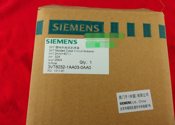 1pc     Siemens   3VT8032-1AA03-0AA0  32A  circuit breaker  free shipping