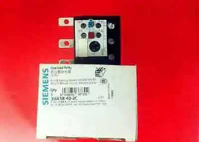 3UA5840-2C 3UA58 40-2C 1PC NEW SIEMENS Thermal Overload Relay 16-25A free ship