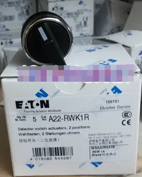 1PC NEW EATON MOELLER A22-RWK1R free shipping