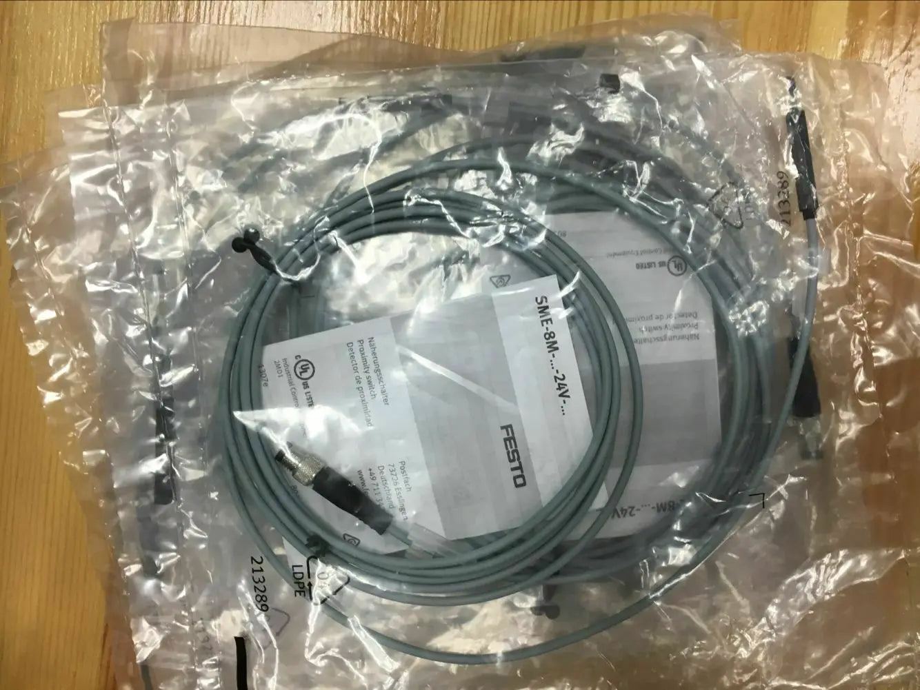 1PC NEW FESTO SME-8M-ZS-24V-K-2.5-M8D 588858 free shipping