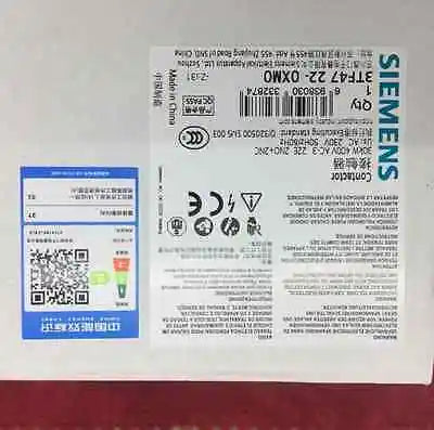 3TF4722-0XM0 3TF47 22-0XM0 1PC NEW IN BOX Siemens free shipping