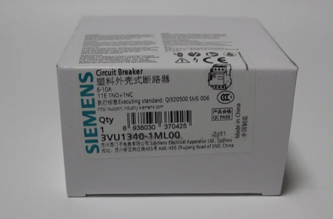 3VU1340-1ML00 3VU13 40-1ML00 1PCS new Siemens breaker 6-10A free shipping