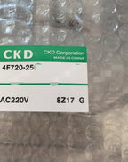1PC NEW CKD 4F720-25-AC220V 4F720-25 AC220V free shipping