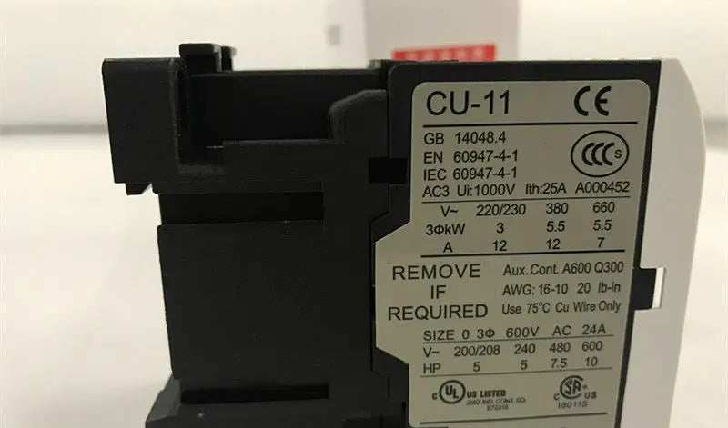 New  TECO CU-11  220V  Ac contactor  free shipping