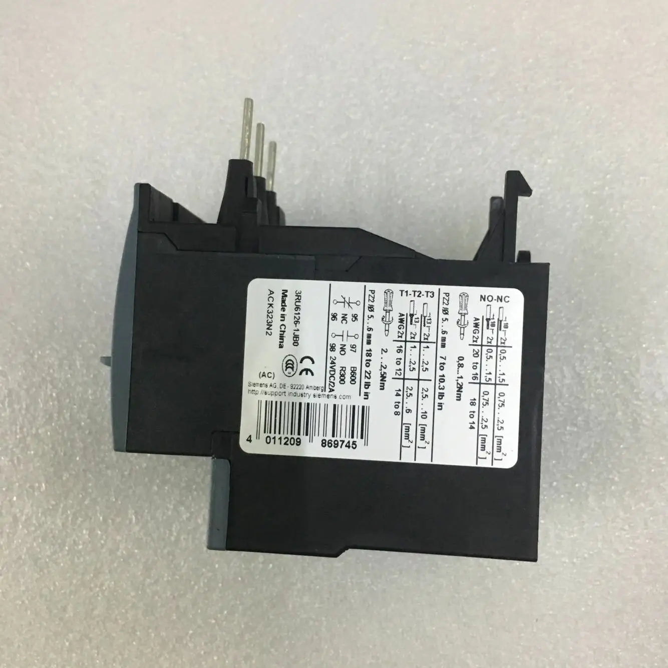 1pc      Siemens  3RU6126-1JB0  7-10A  Thermal relay  free shipping