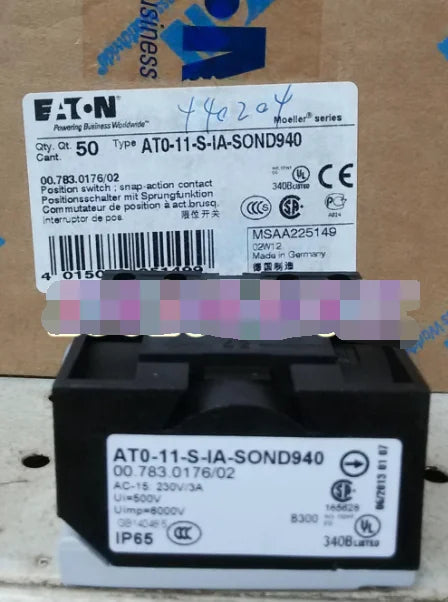 1PC  NEW   EATON  MOELLER  AT0-11-S-IA-SOND940   free shipping
