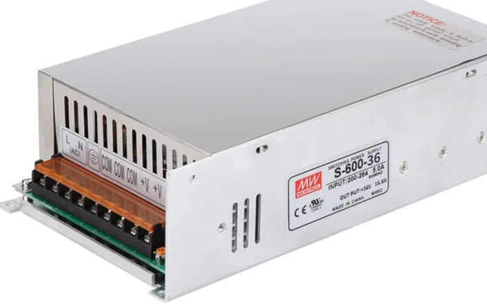 New  Mingwei MW   S-600-36 36V 16.6A  switching power supply  free shipping