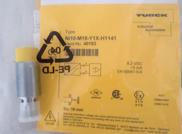 NI10-M18-Y1X-H1141 1PC New TURCK PROXIMITY SENSOR free shipping