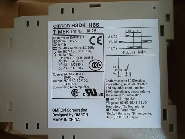 H3DK-HBS H3DK HBS 1PC NEW Omron time relay free shipping