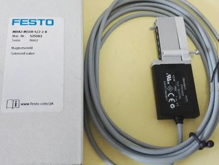 New FESTO MHA2-MS1H-5/2-2-K Solenoid Valve free shipping