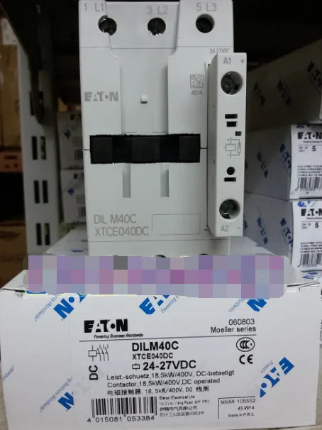1PC  NEW   EATON  MOELLER  DILM40C   RDC24   free shipping