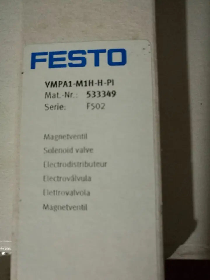 New  FESTO  Solenoid  Valve  VMPA1-M1H-H-PI  533349    free shipping