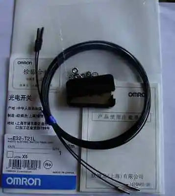 E32-T21L 1PC New Omron Photoelectric Switch Fiber Unit free shipping