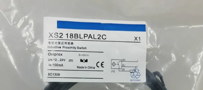 XS218BLPAL2C 1PC New Telemecanique proximity switch free ship