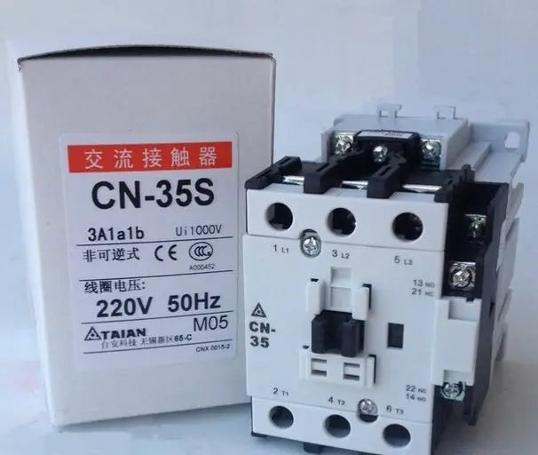 CN-35S CN35S 220VAC 1PCS New TAIAN Contactor free shipping