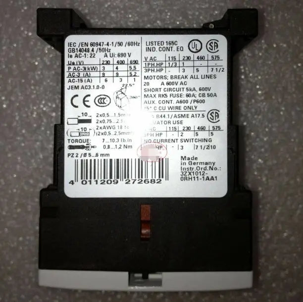 3RT1016-1AP01 3RT1016 1AP01 New SIEMENS 50/60HZ 230V CONTACTOR free ship