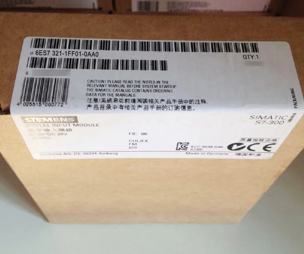 6ES7 321-1FF01-0AA0 6ES7321-1FF01-0AA0 1PC New Siemens free shipping