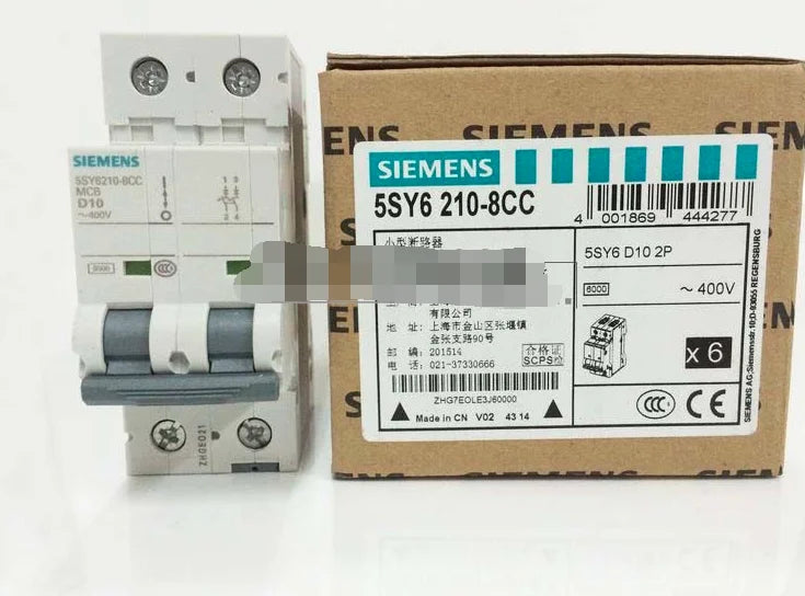 1pc      Siemens  2PD  10A  5SY6210-8CC  circuit breaker  free shipping