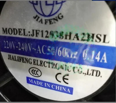 1pc fan new JF12038HA2HSL 220V JF12038HA1HSL 110V JF12038HA2HBL JF