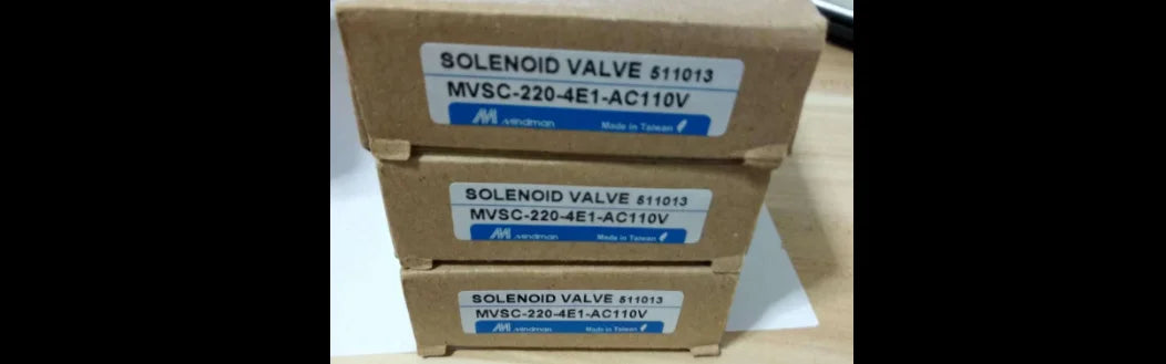 New MINDMAN Solenoid Valve MVSC-220-4E1 AC110V MVSC-220-4E1-AC110V free shipping
