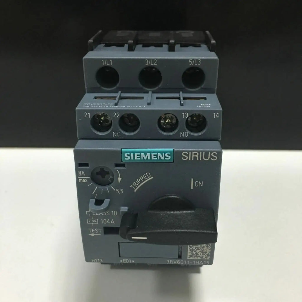 1pc      Siemens  3RV6011-1HA15  5.5-8A   circuit  breaker  free shipping