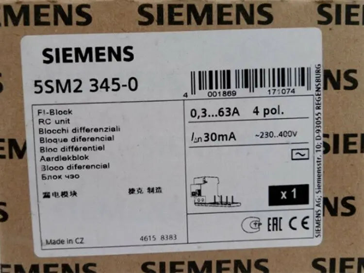 1PC  NEW   SIEMENS  5SM2345-0  free shipping