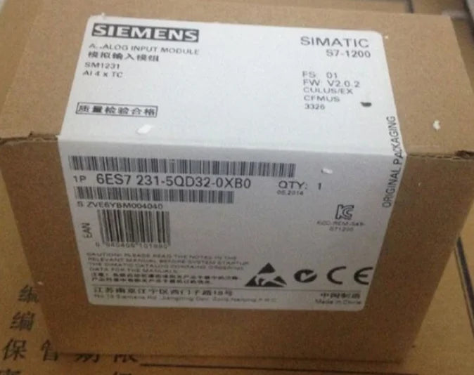 6ES7 231-5QD32-0XB0 6ES7231-5QD32-0XB0 1 PCS new SIEMENS free shipping