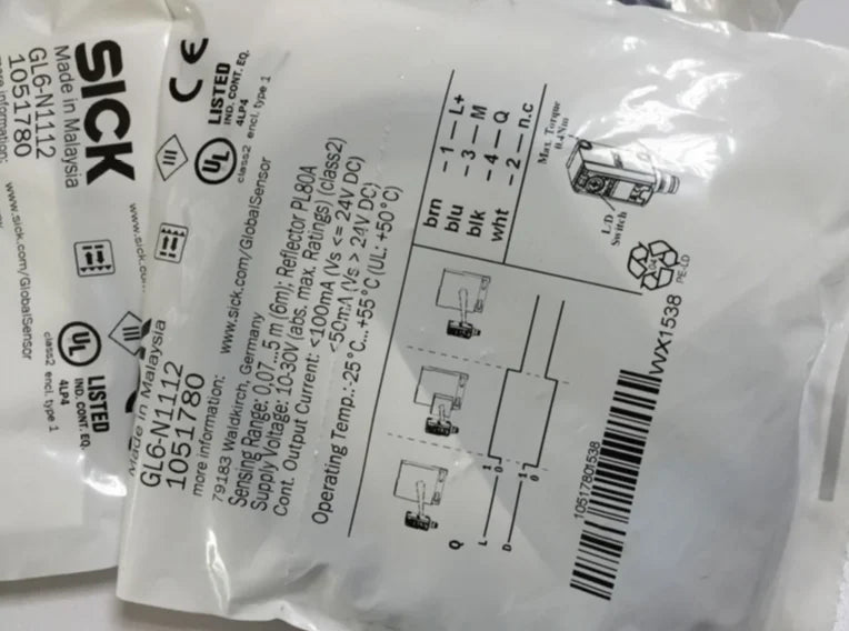 GL6-N1112 GL6N1112 1PC New SICK Photoelectric Switch free shipping