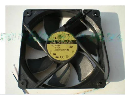 1pc fan new AD1224HB-A71GL ADDA 24V 0.19A 12012025MM