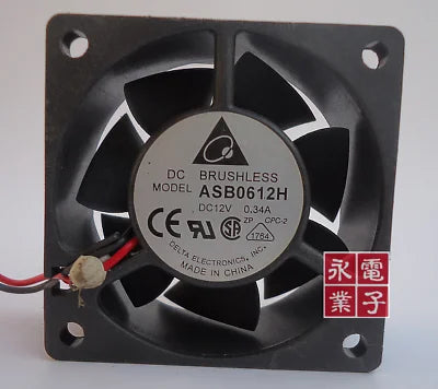 1pc new ASB0612H 6025 6CM 12V 0.34A