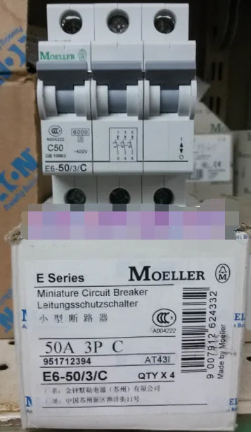 1PC NEW EATON MOELLER E6-50/3/C free shipping