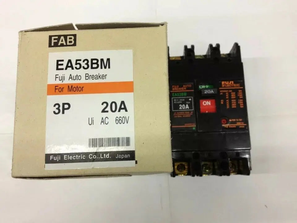 New FUJI EA53BM 3P 20A circuit breaker free shipping